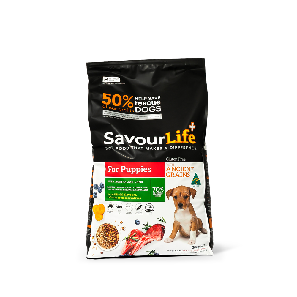 product image of Puppy with Australian Lamb